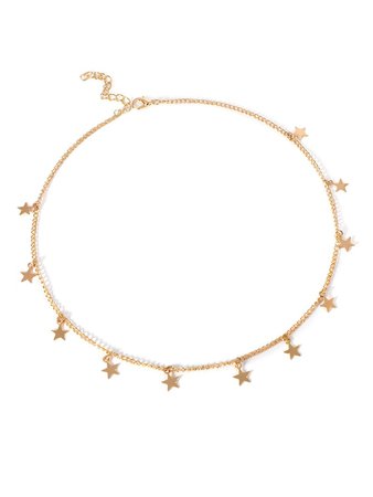Star Decorated Chain Choker | ROMWE