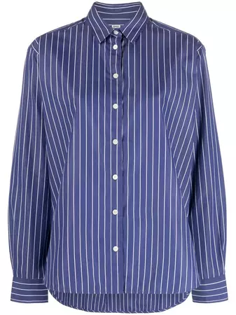 TOTEME Striped Cotton Shirt - Farfetch