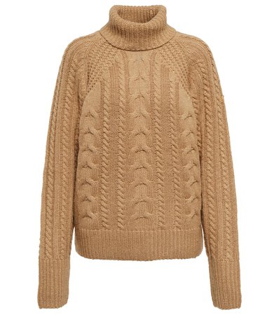 GOLDBERGH Hilda cable-knit sweater