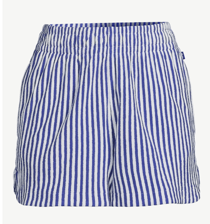 blue stripe shorts
