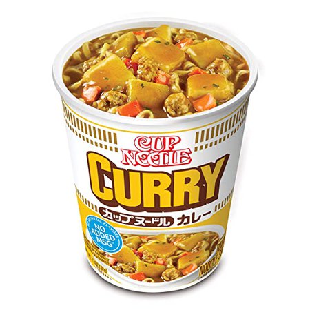 , Curry noodle cup