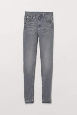 Shaping Skinny High Jeans - Gray