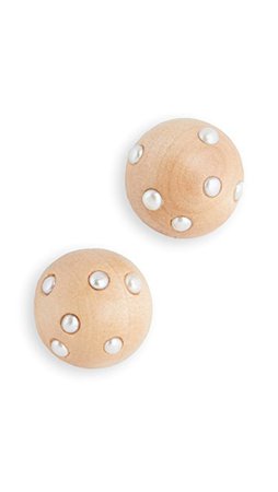 Sophie Monet The Pearl Globe Earrings | SHOPBOP