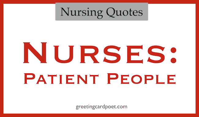Best Nursing Quotes and Sayings | Care Giver | Greeting Card Poet