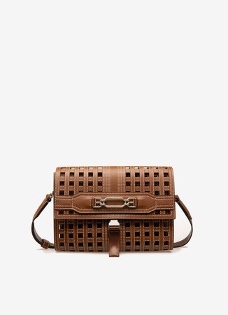 Voxer | Mens Cross-Body Bag | Brown Leather | Bally