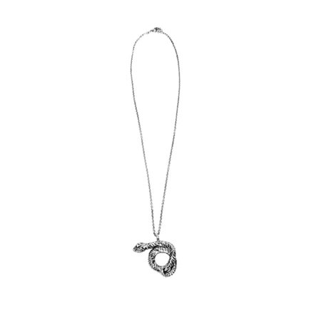 Coiled Snake Necklace - Silver | Lovard | Wolf & Badger