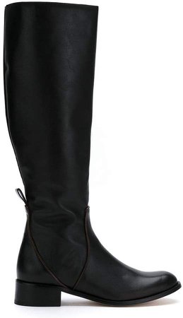 Sarah Chofakian leather high ankle boots