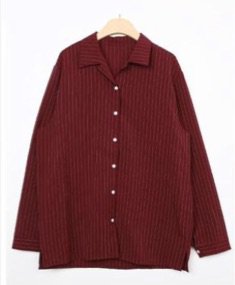 WINE RED BUTTON UP SHIRT
