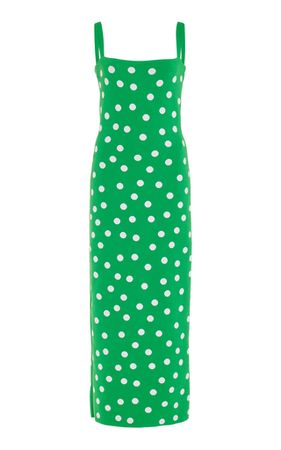 Polka-Dot Midi Dress By Carolina Herrera | Moda Operandi