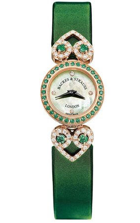 Miss Victoria Emerald Green watch