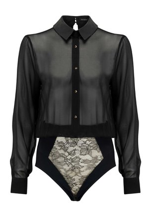 Lula Long Sleeve Blouse Bodysuit – Tatu Couture