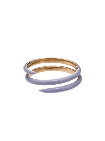 Alison Lou 14K Gold Coil Ring - Farfetch