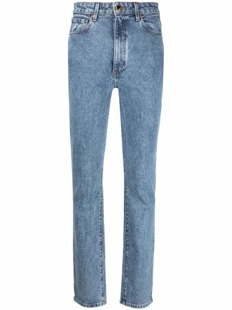 KHAITE Daria straight-leg Jeans - Farfetch