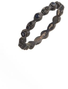Old World Black Stackable Ring