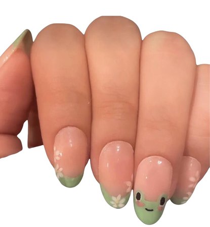 Froggy nails