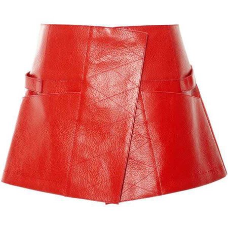 Opening Ceremony Burnt Red Toph Military Skirt ($545)