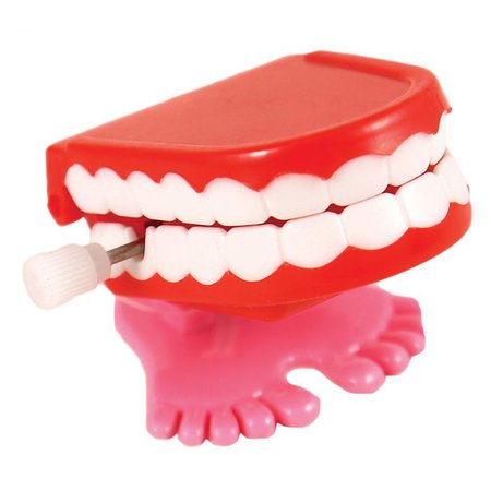 Teeth Wind Up Mini Chattering – Bristol Novelty