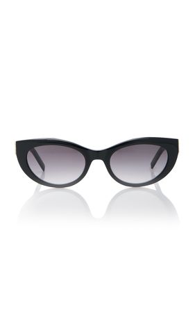 Ysl Cat-Eye Acetate Sunglasses By Saint Laurent | Moda Operandi