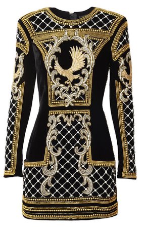 Balmain x H&M Beaded Dress ($599)