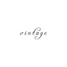 the word vintage in black text - Google Search