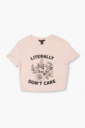 Literally Dont Care Graphic Tee | Forever 21