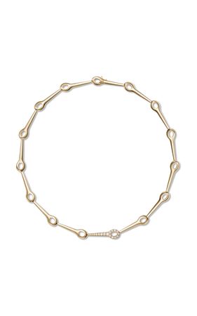 Lola 18k Yellow Gold Diamond Necklace By Melissa Kaye | Moda Operandi