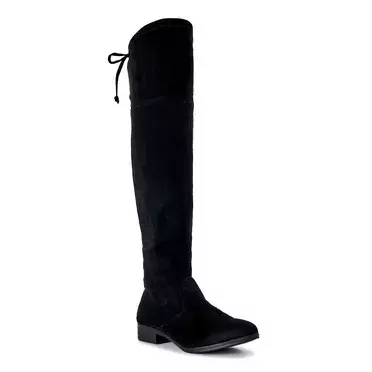 Scoop Women's Over The Knee Stove Pipe Boots - Walmart.com