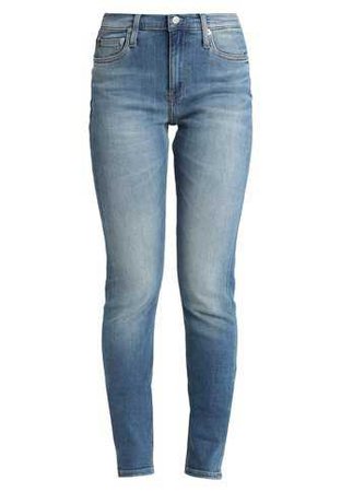 Calvin Klein Jeans CKJ 021 MID RISE SLIM - Slim fit jeans - wild blue - Zalando.co.uk
