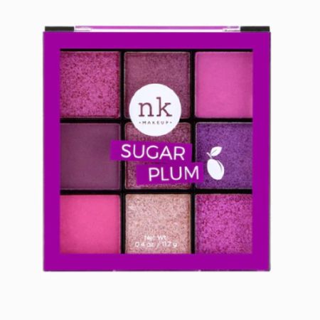 Nicka K Makeup Pop Neon Nine Color Palette #ES0904 Sugar Plum - Beauty Depot