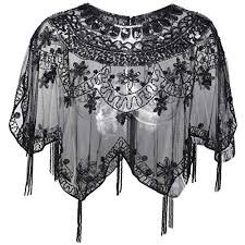 black lace shawl - Google Search