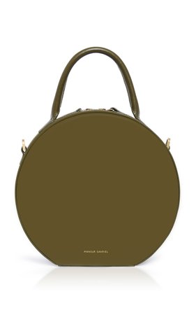 Mini Circle Leather Bag by Mansur Gavriel | Moda Operandi