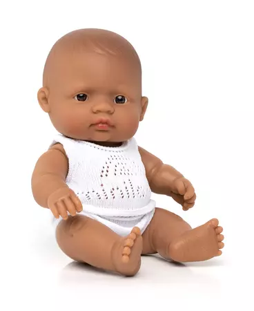 MINILAND 8.75" Newborn Baby Doll Hispanic Boy Set, 3 Piece - Macy's
