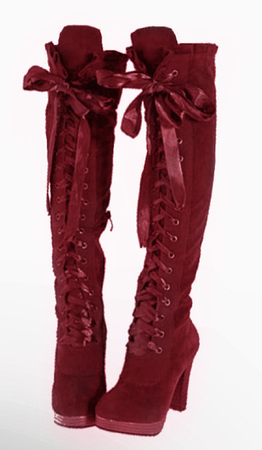 red boots png