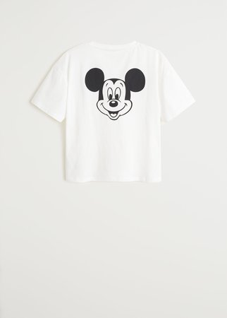 Mickey mouse t-shirt - Women | Mango USA