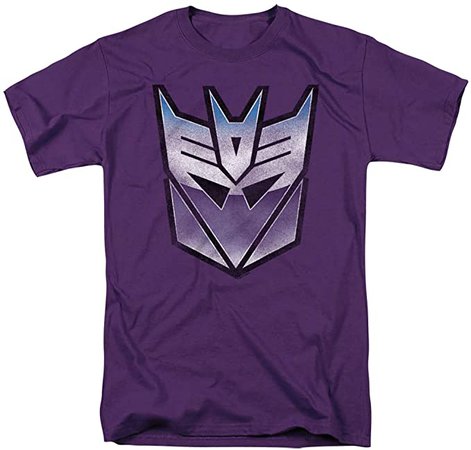 Amazon.com: Transformers Vintage Decepticon Logo Unisex Adult T Shirt for Men and Women: Clothing
