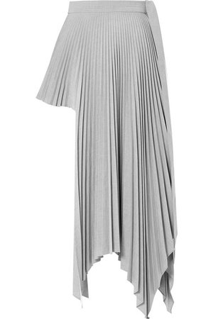 Peter Do | Asymmetric pleated voile skirt | NET-A-PORTER.COM