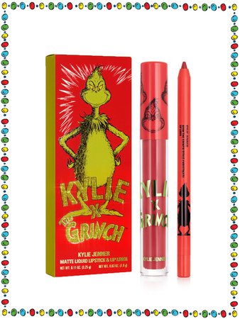 HOW THE GRINCH STOLE CHRISTMAS! | MATTE LIP KIT KYLIE COSMETICS