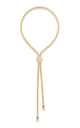 Stella 18k Yellow Gold Diamond Necklace By Gemella Jewels | Moda Operandi