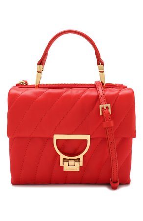 Женская красная сумка arlettis small COCCINELLE — купить за 27500 руб. в интернет-магазине ЦУМ, арт. E1 ED9 55 B7 01