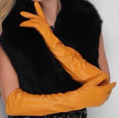 orange glove