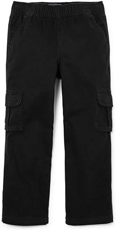 Amazon.com: The Children's Place Big Boys' Slim Pull-On Cargo Pant, Black, 10S: Clothing