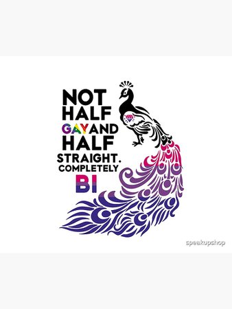"Bisexual Peacock " Tapestry by speakupshop | Redbubble