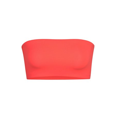Fits Everybody Bandeau Bra - Neon Coral | SKIMS
