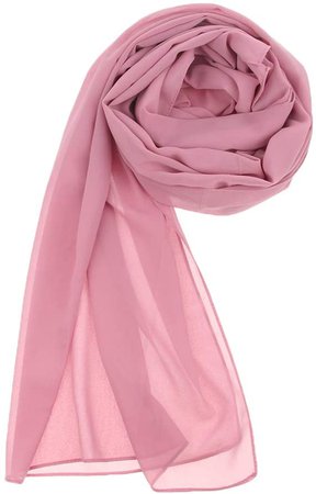 Amazon.com: dailymall Women Lady Plain Bubble Chiffon Muslim Large Scarf Hijab Shawl Sarong Wrap - Dusty pink, as described: Clothing