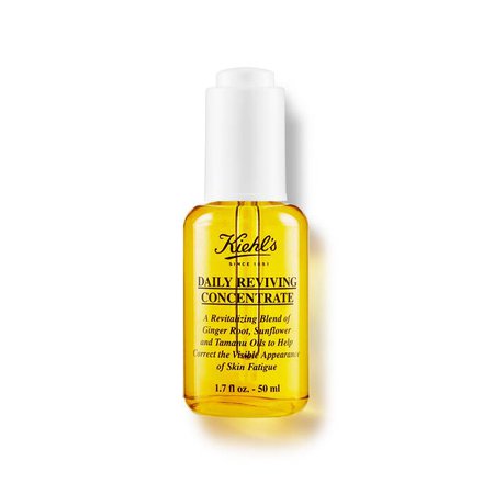 kiehls, Daily Reviving Concentrate Face Oil All Skin Types, including Sensitive Skin  An antioxidant face oil that keeps skin looking radiant all day