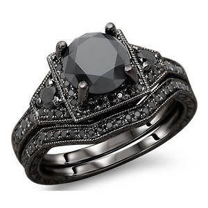 Gothic engaement ring