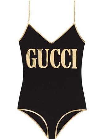 GUCCI Lycra swimsuit with Gucci print