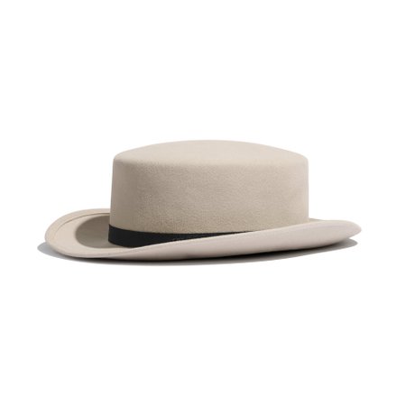 Felt & Grosgrain Beige & Black Hat | CHANEL