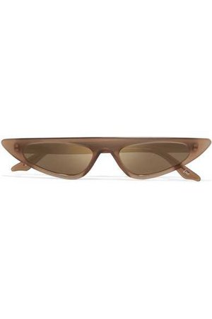 Andy Wolf | Florence cat-eye acetate mirrored sunglasses | NET-A-PORTER.COM