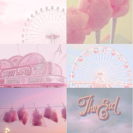 Pastel Carnival Collage
